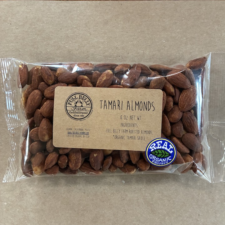 Almonds - Tamari (1/2-lb)