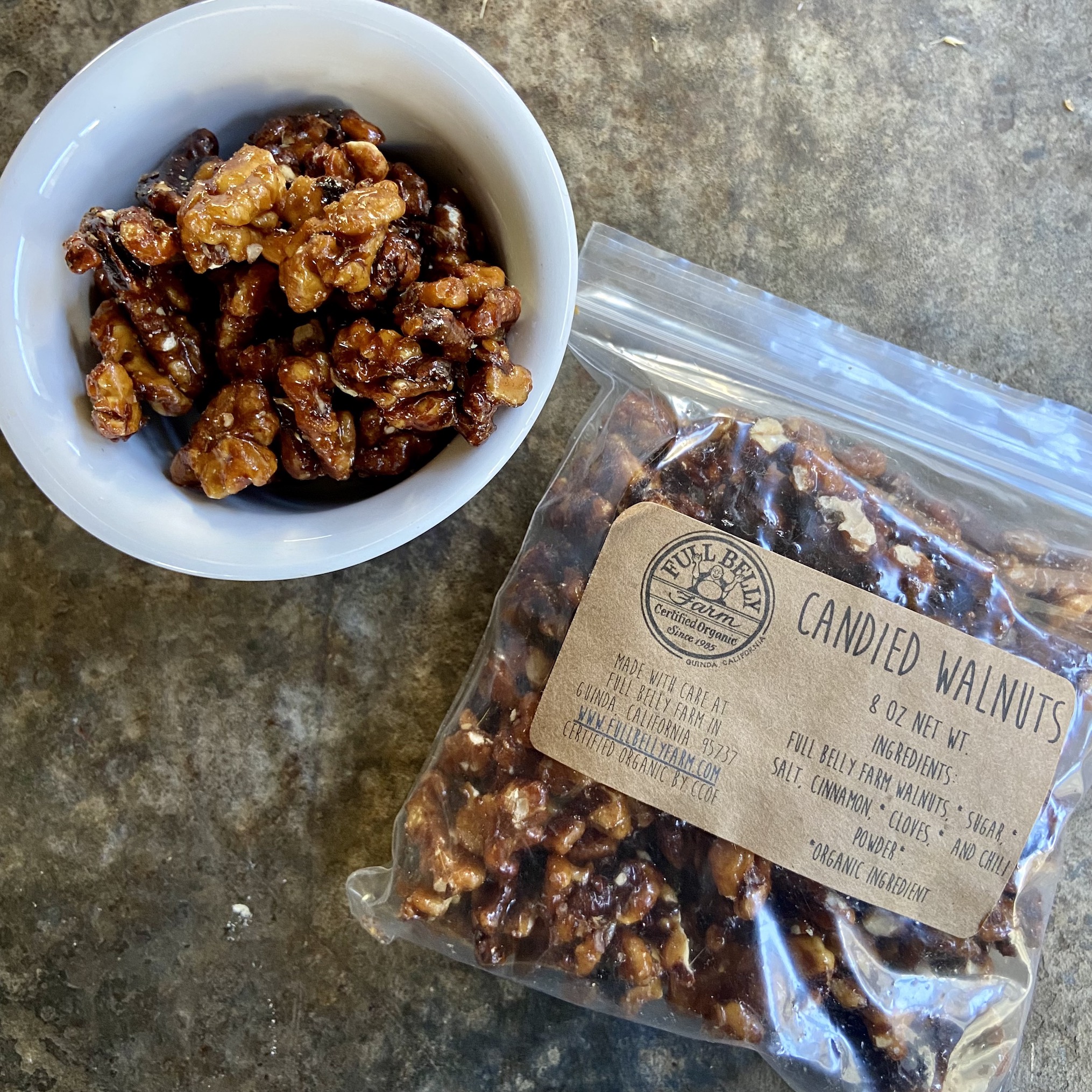 Walnuts - Candied - 1/2-lb