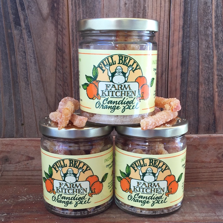 Candied Orange Peel - 4 oz.